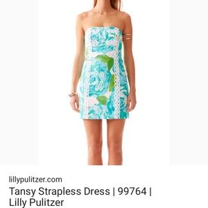 Lilly Pulitzer Tansey Strapless Dress